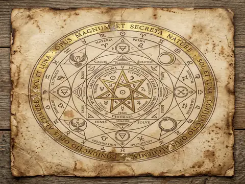 Abstract: Alchemical Circle