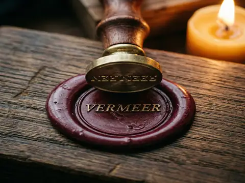 Identity: Vermeer Stamp