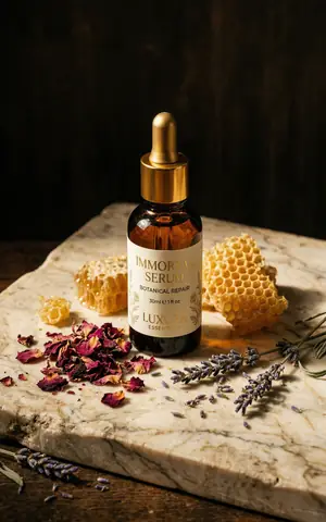 Apothecary product still life